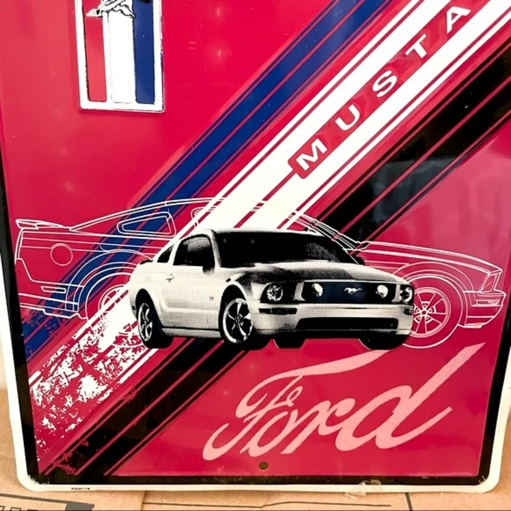 NEW Ford Mustang Metal Sign
